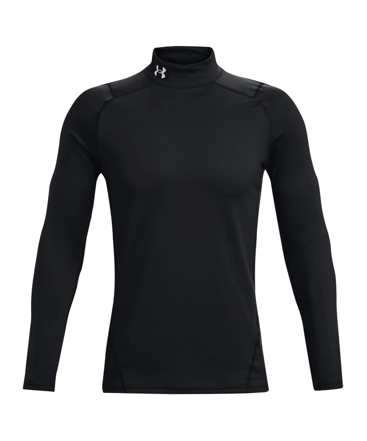 Under Armour ColdGear Camiseta de Compresión, Hombre - Negro (001) - Blanco - XL