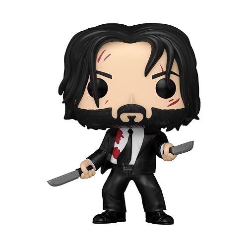Funko Pop! Movies: John Wick 3 - John Wick | Mercancía Oficial de Action/Adventure - Figura de Vinilo Coleccionable para Decoración - Regalo de Cumpleaños para Fans