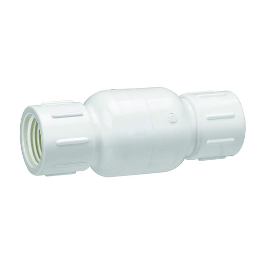 Homewerks VCKP40B5B Válvula de retención en línea, x rosca hembra PVC Schedule 40, 1 pulgada