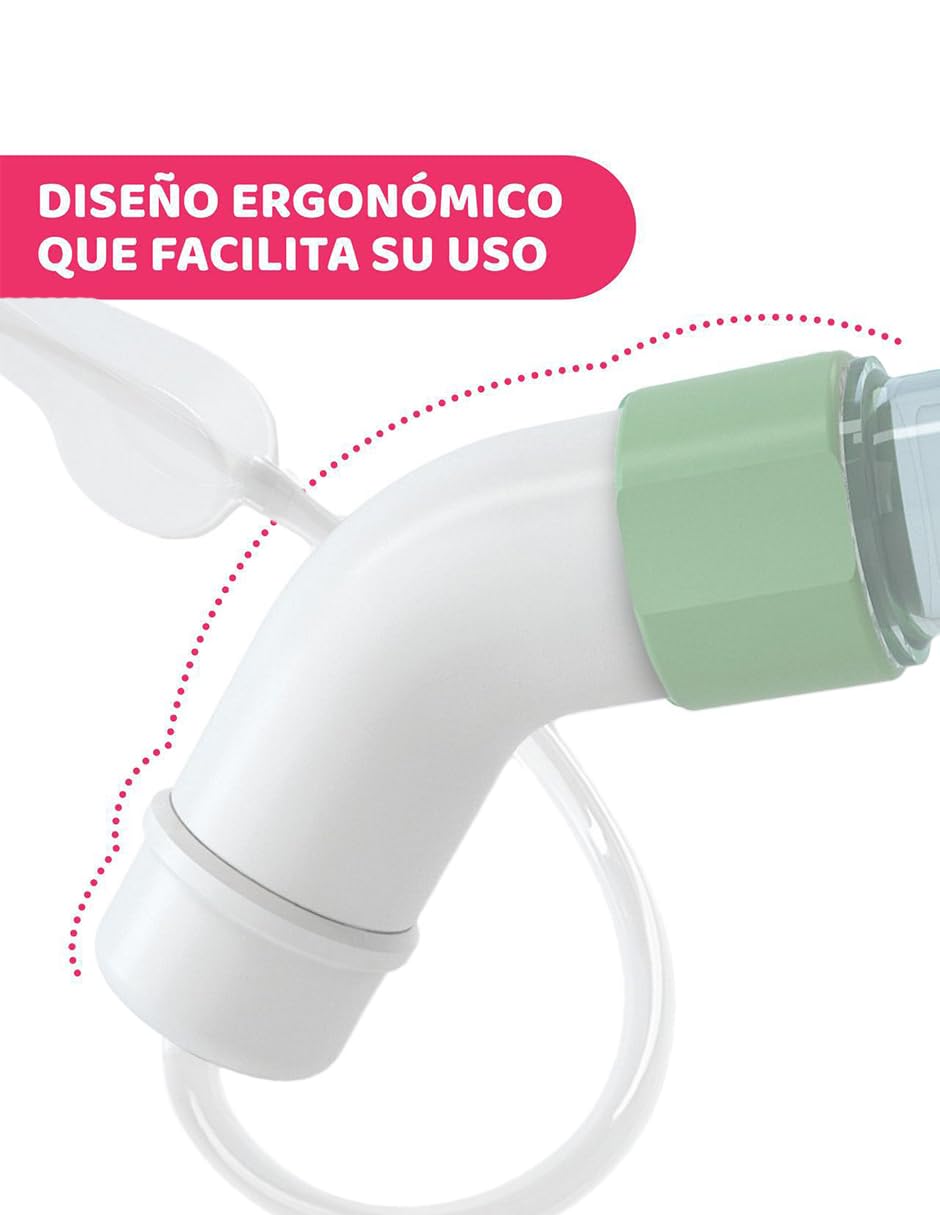 Chicco 3 Pzas Aspirador Nasal Manual Physioclean para Beb? y Nio