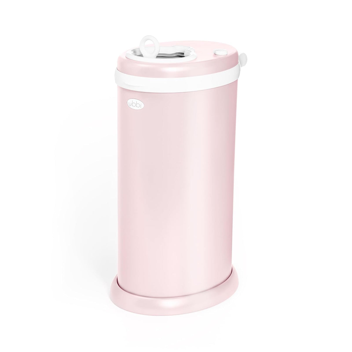 Ubbi Bote para Pañales de Acero, Bloqueo de Olores, Sin Bolsas Especiales - rosado (Blush Pink)