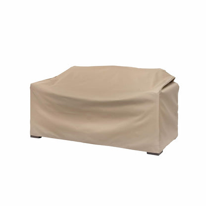 Modern Leisure Basics - Funda de sofá para patio, tela resistente a la intemperie, protección de muebles de exterior, perfecta para patio, terraza y porche, 55 pulgadas de largo x 33 pulgadas de ancho