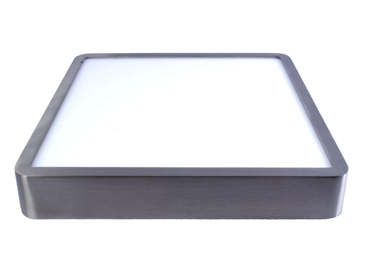 MAXXI MX-PF8070/LED MX-PF8070/LED, Satin, 22.5x22.5xH3.2 cm, pack of/paquete de 1