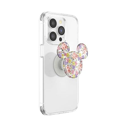 PopSockets - Soporte calcomanía para teléfono, diseño de Flores en Cascada | Sujeción cómoda y segura, anticaídas, atril, Disney, Mickey Mouse, Minnie, para iPhone/iPad/Kindle/Android