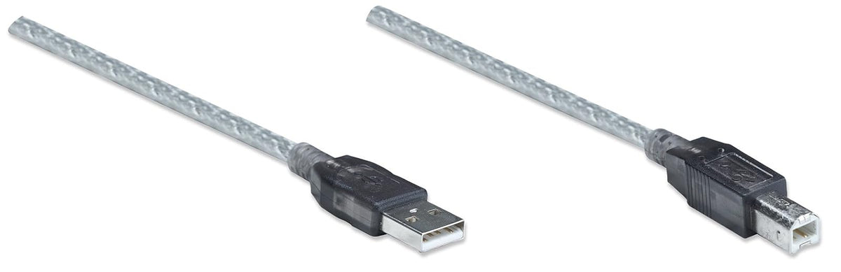 Manhattan Cable USB tipo B 11 m, USB A, USB B, Macho a Macho