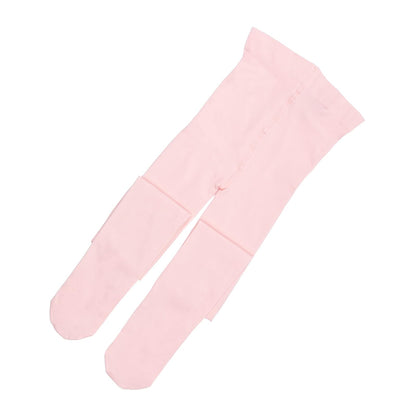 Danzinatta Mallas con Pie para Ballet Niña - XS-CH - Rosa