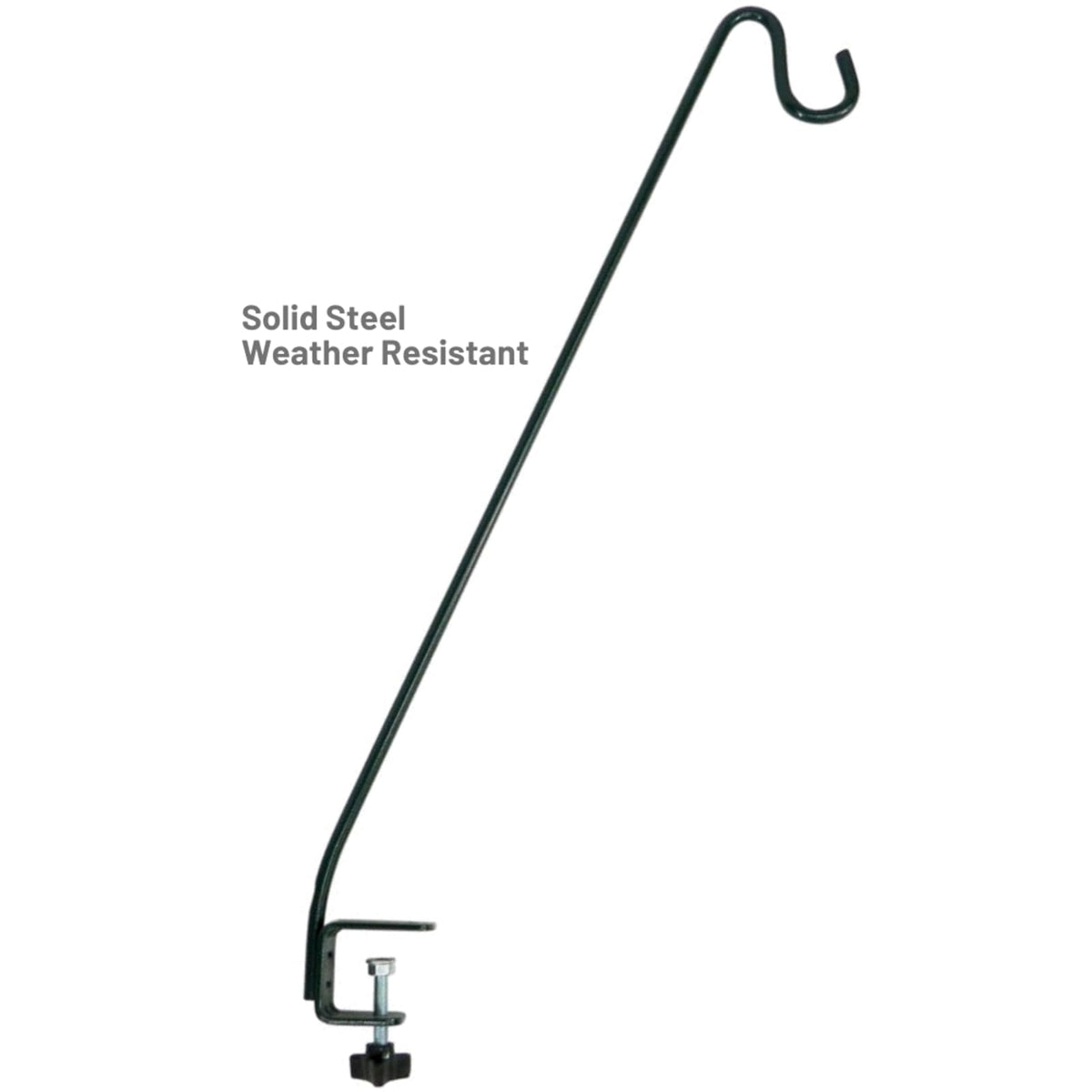 Stokes Select Deck Hook with Clamp On Bracket for Bird Feeders and More