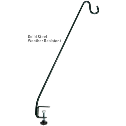 Stokes Select Deck Hook with Clamp On Bracket for Bird Feeders and More