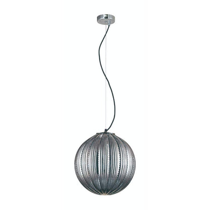 Tecnolite Lámpara Colgante Interior Decorativa E27, Cristal Cromo 20CTL8065MVCR