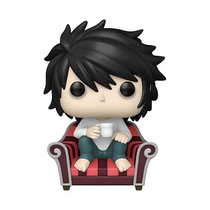 Funko Pop Animation: Death Note - L | Mercancía Oficial - Figura de Vinilo Coleccionable para Decoración - Regalo de Cumpleaños para Fans