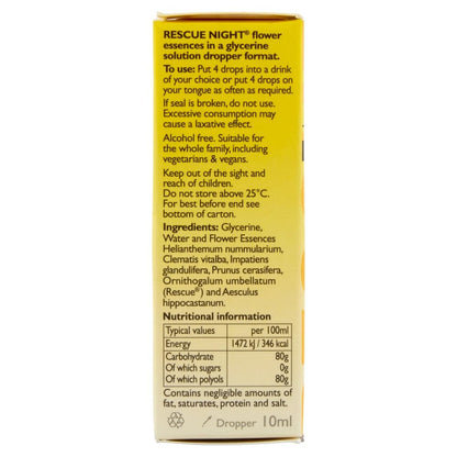RESCUE REMEDY Night Dropper, 10 ml, Paquete de 1