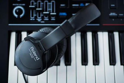 Roland RH-5 Negro Supraaural Diadema Audífono - Audífonos (Supraaural, Diadema, 10-22000 Hz, 1000 MW, 92 Db, 32 Ohmio)