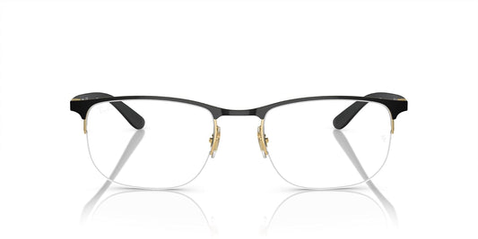 Ray-Ban Rx6513 - Marcos rectangulares para anteojos graduadas