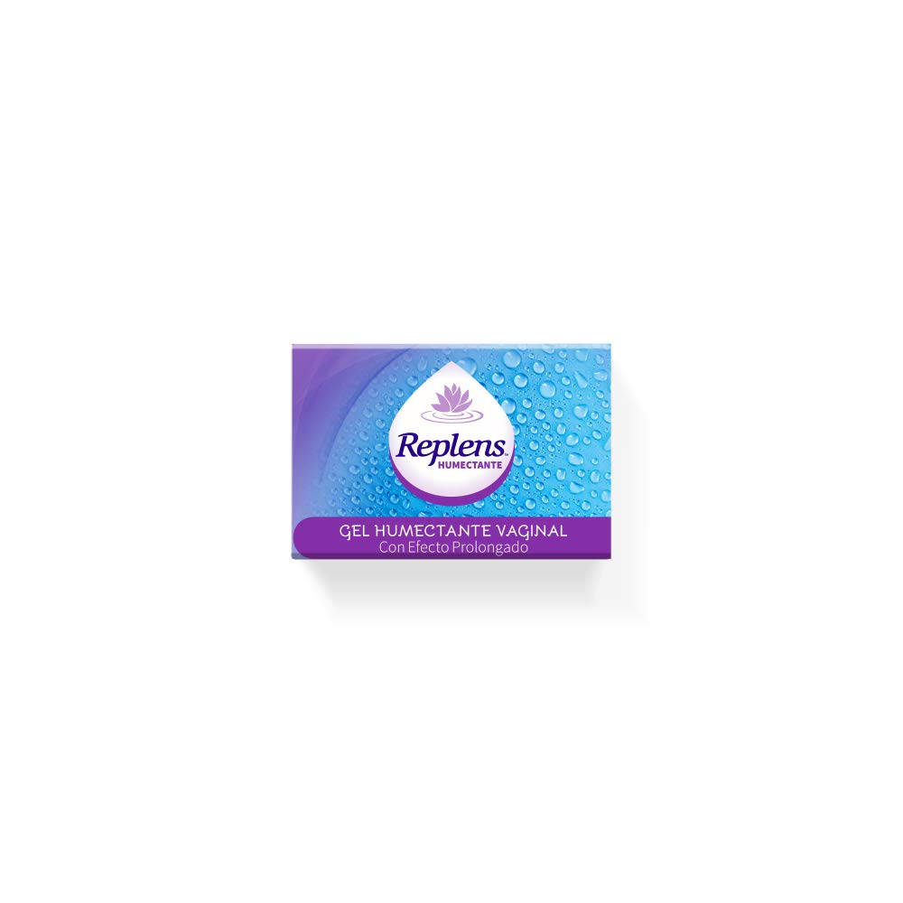 Replens, Humectante Vaginal de Larga Duración, Caja con 6 Aplicadores. Ayuda a Restaurar la Humedad Vaginal Interna hasta por 3 Días. Libre de Hormonas, sin Fragancia. Marca #1 Recomendada por Médicos | Restaura la Humedad Vaginal Interna hasta por 3 Días