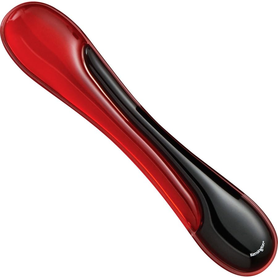 Kensington Reposamuñecas para Teclado de Gel Duo Kensington Rojo, 1 Pieza. P5114