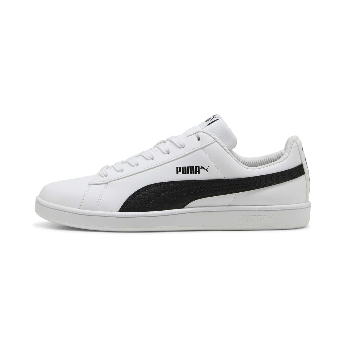 PUMA, Tenis Casuales UP, Unisex, Blanco con Azul, Talla 25,5