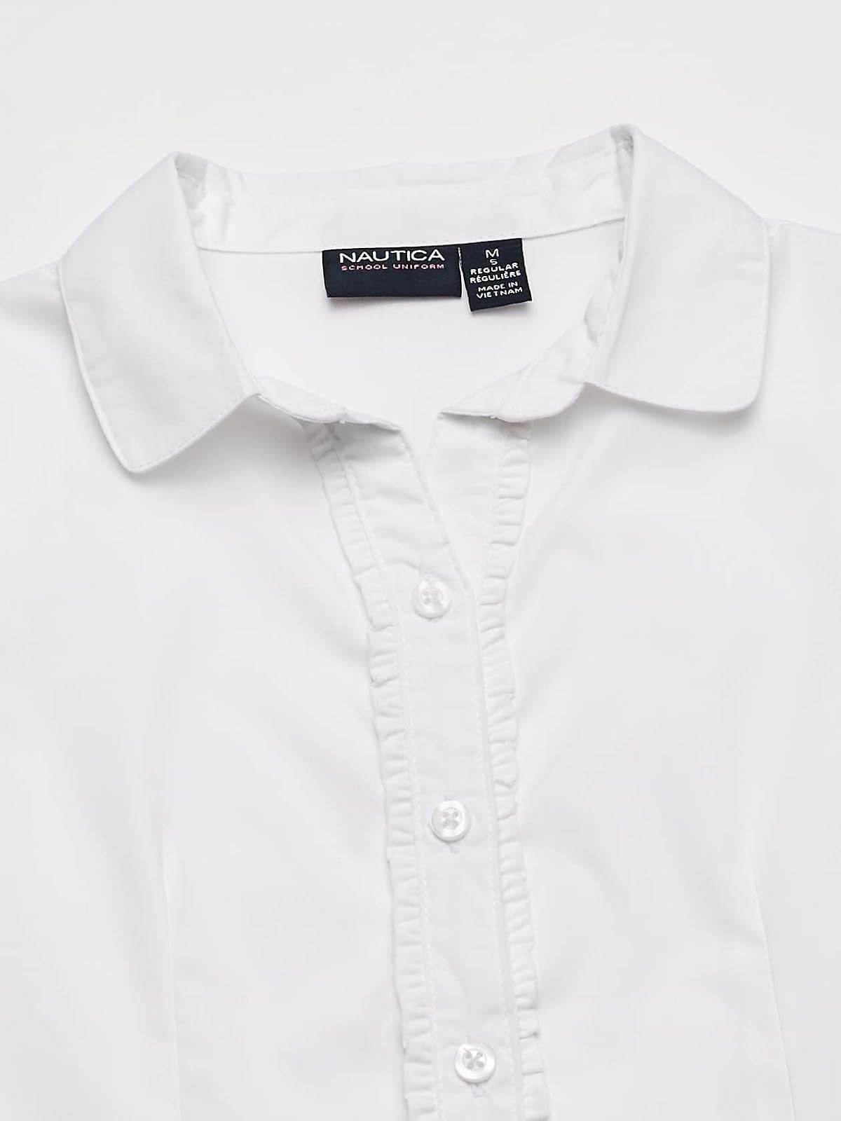Nautica Blusa de Manga Corta Camisa para Niñas