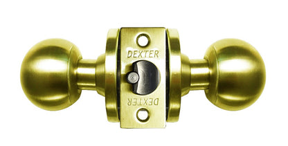 Dexter 6280 Cerradura de Perilla "Doble Llave" Deluxe Cilíndrica con Llave de Alta Seguridad