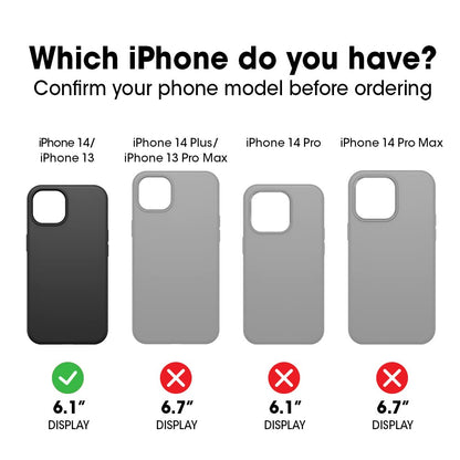 OtterBox STRADA FOLIO SERIES para iPhone 14 & iPhone 13 - ESPRESSO (Cafe)