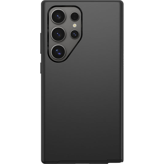 OtterBox - Funda para Samsung Galaxy S24 Ultra Symmetry Series, Color Negro, Ultra Elegante, Compatible con Carga inalámbrica, Bordes elevados Que protegen la cámara y la visualización