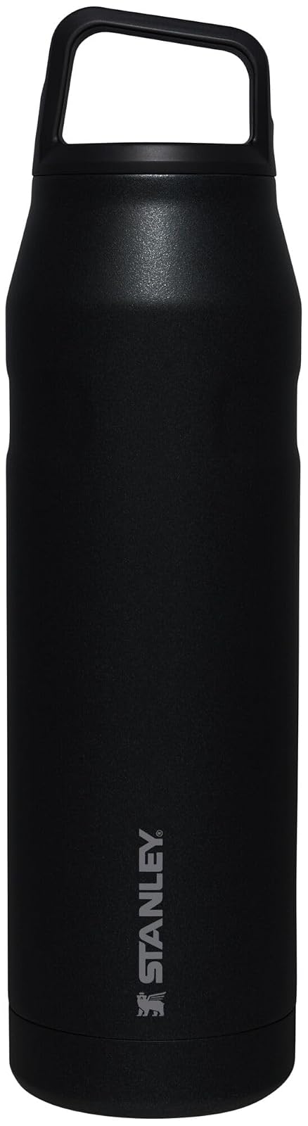 Stanley IceFlow Botella de Agua 24 oz Boca Ancha - BLACK GLIMMER - 36 onzas