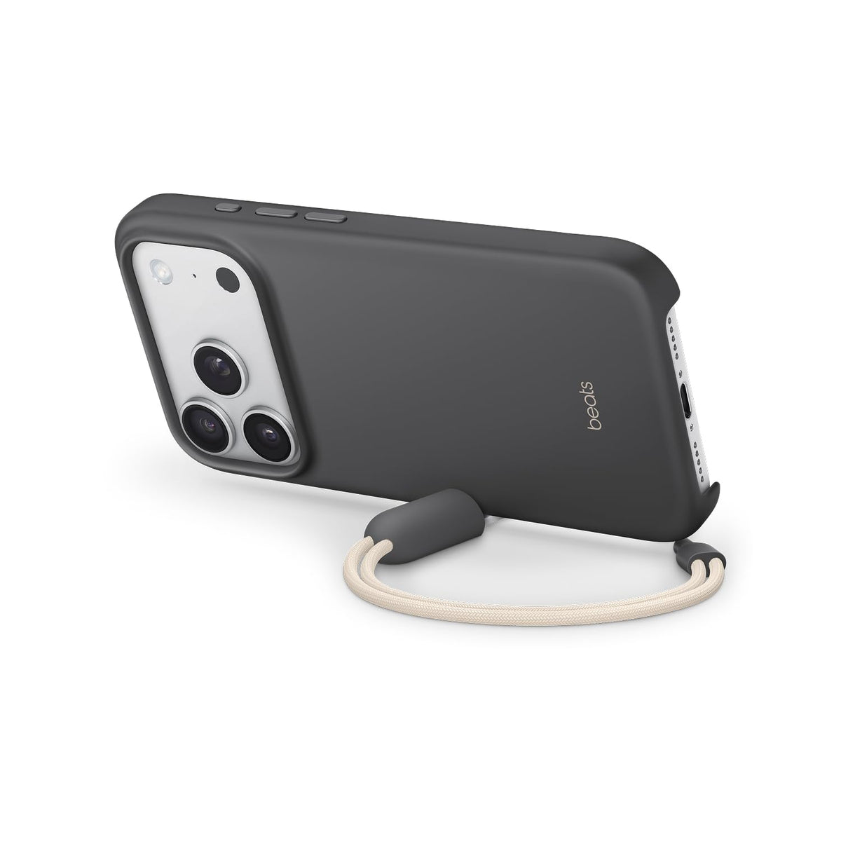 Beats Funda con Soporte Horizontal MagSafe para iPhone 17 Pro - Gris granito