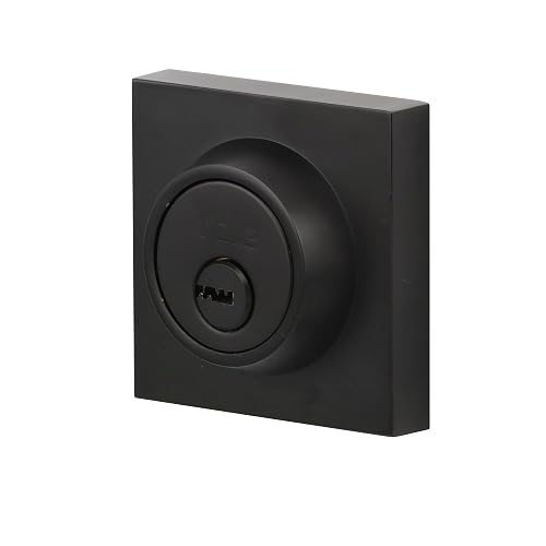 Yale MX89822 Combo Manija Castelli Alta Seguridad Llave-Llave, Negro