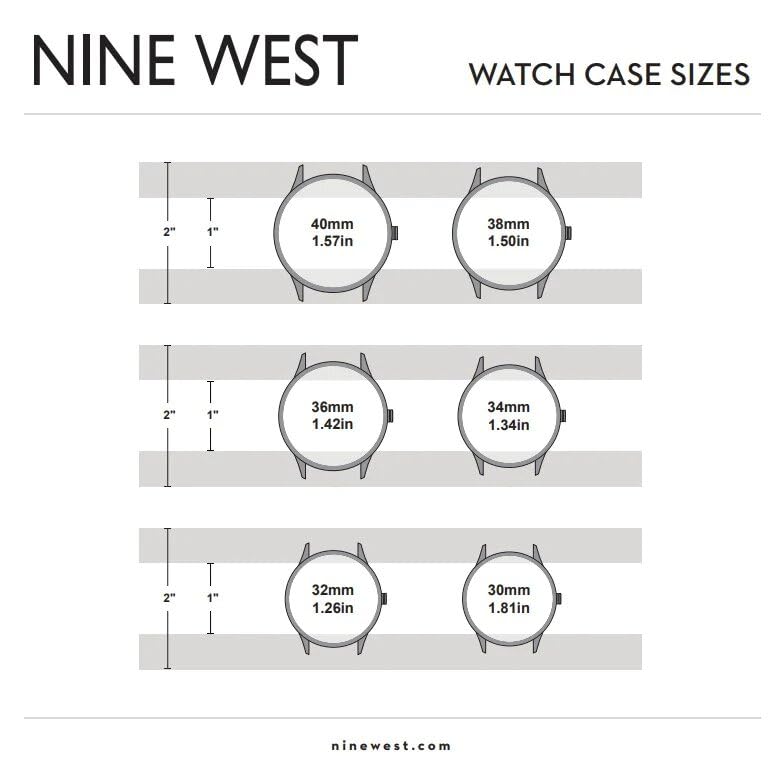 Nine West Reloj de Vestir NW/2274MALV