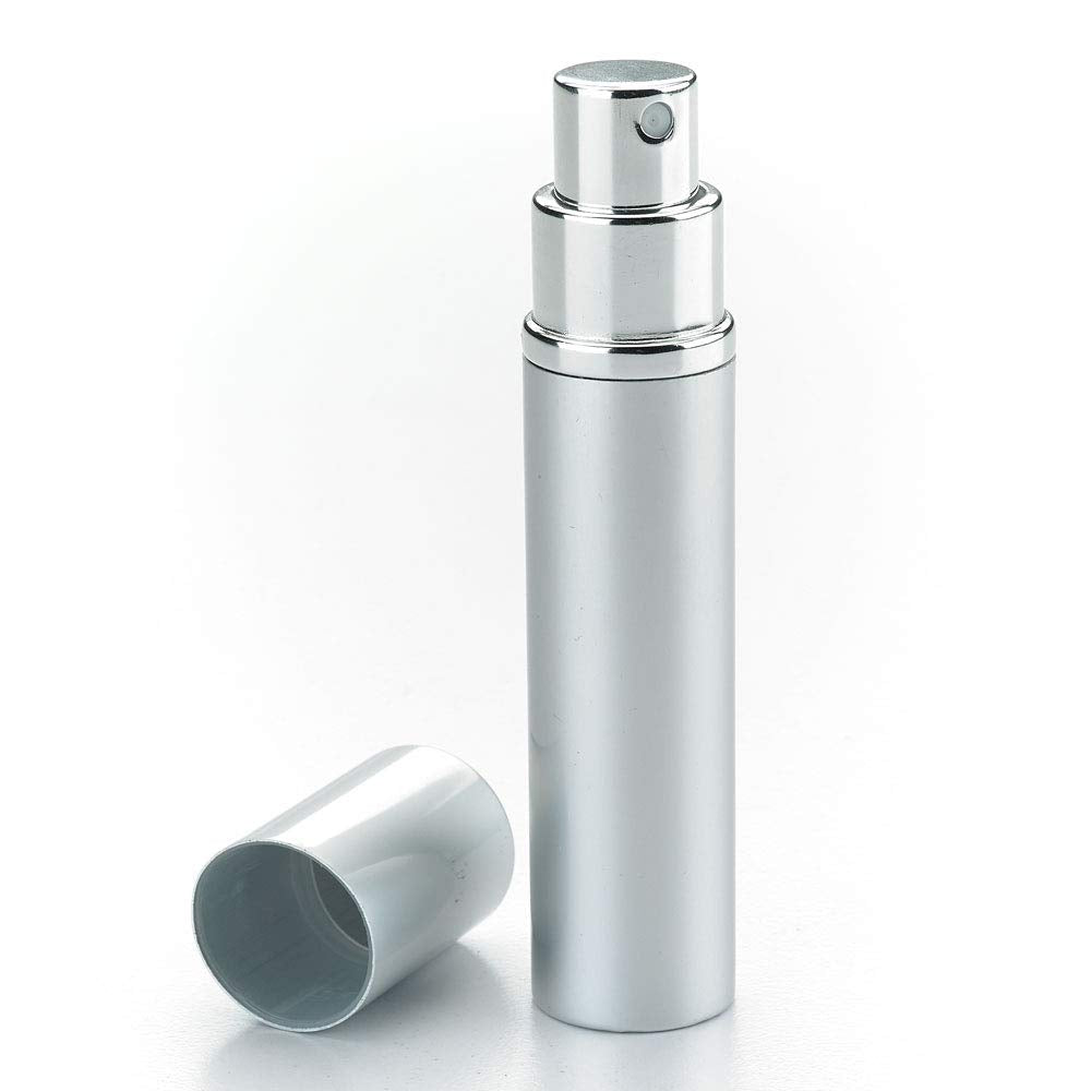 Barfly - foco atomizador de vidrio para bebidas espirituosas con parte superior de acero inoxidable, transparente, 14.7 ml