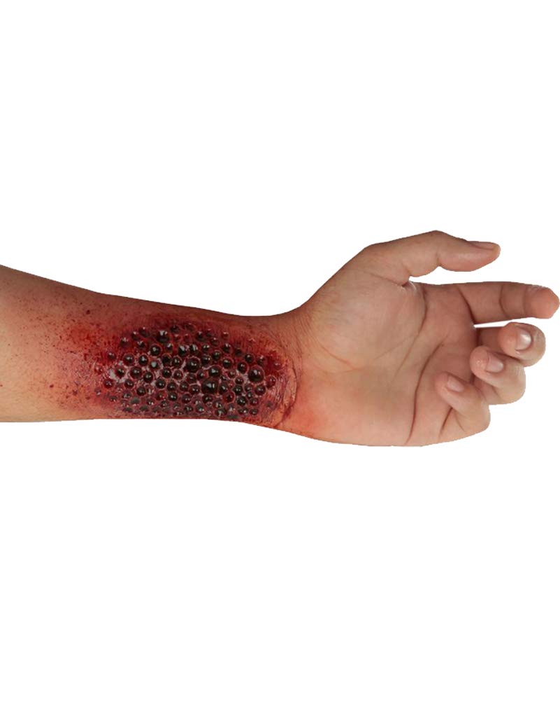 Ghoulish Productions Trypophobia, Aplicación de Herida Falsa Sangrienta de Hoyos, Pegatina de Látex de Tripofobia Ideal para Disfraz de Halloween y Fiestas de Disfraces