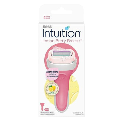 Schick Intuition Máquina de Afeitar para Mujer 4 Hojas