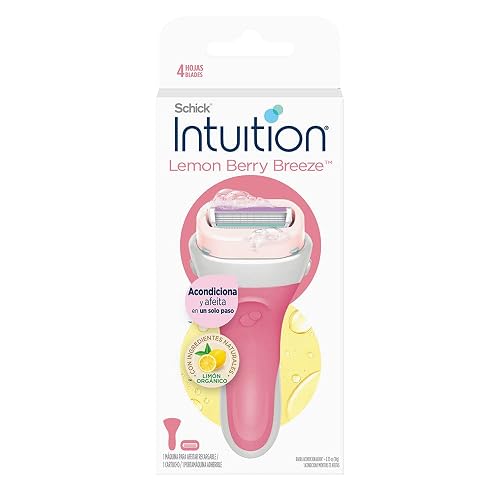 Schick Intuition Máquina de Afeitar para Mujer 4 Hojas