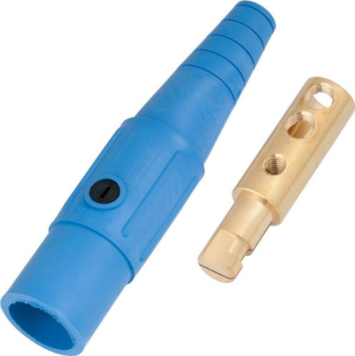 Enchufe macho azul 2/0-4/0 600V/400A 1P1W Cam-Style Plug