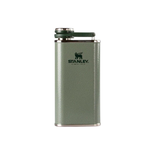 Stanley Legendary Classic Flask Hammertone 236ml | Verde, acero inoxidable 18/8, tapa conectada, libre de BPA