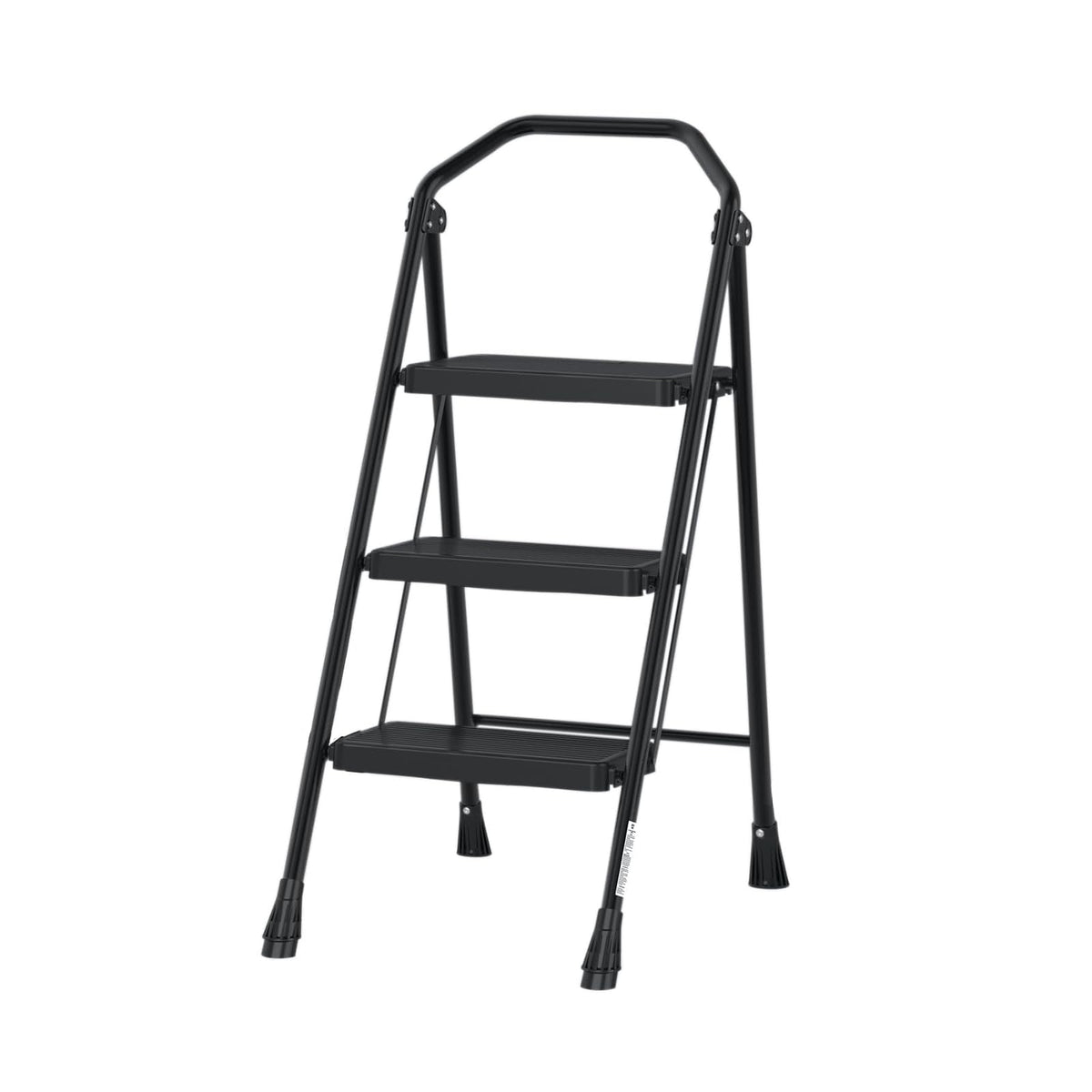 Truper Escalera Tubular Plegable - 3 Peldaños - Escalera