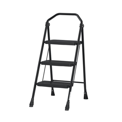 Truper Escalera Tubular Plegable - 3 Peldaños - Escalera