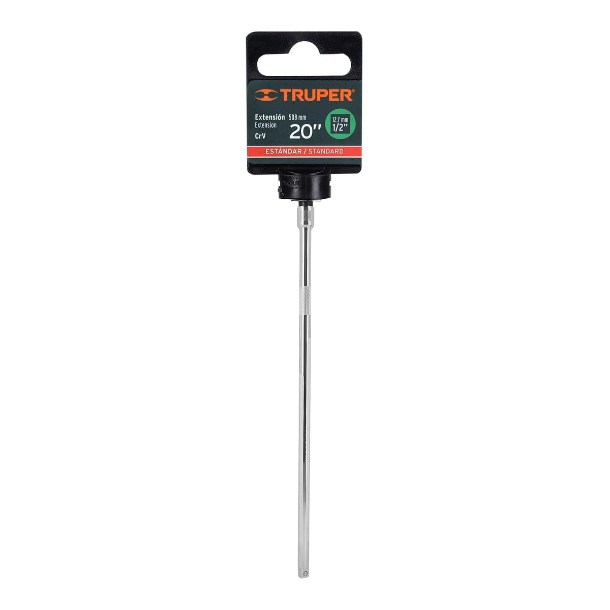 Truper E-5465, Extensión de 20" para matraca para dados cuadro 1/2"