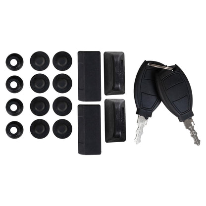 Vendell Caja Motocicleta Tipo Alforja ABS Negro S-66