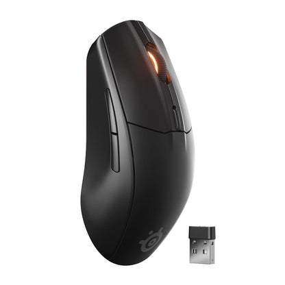 SteelSeries Rival 3 Gen 2 Mouse Gamer con Cable RGB - Negro - Rival 3 Gen 2 - Inalámbrico