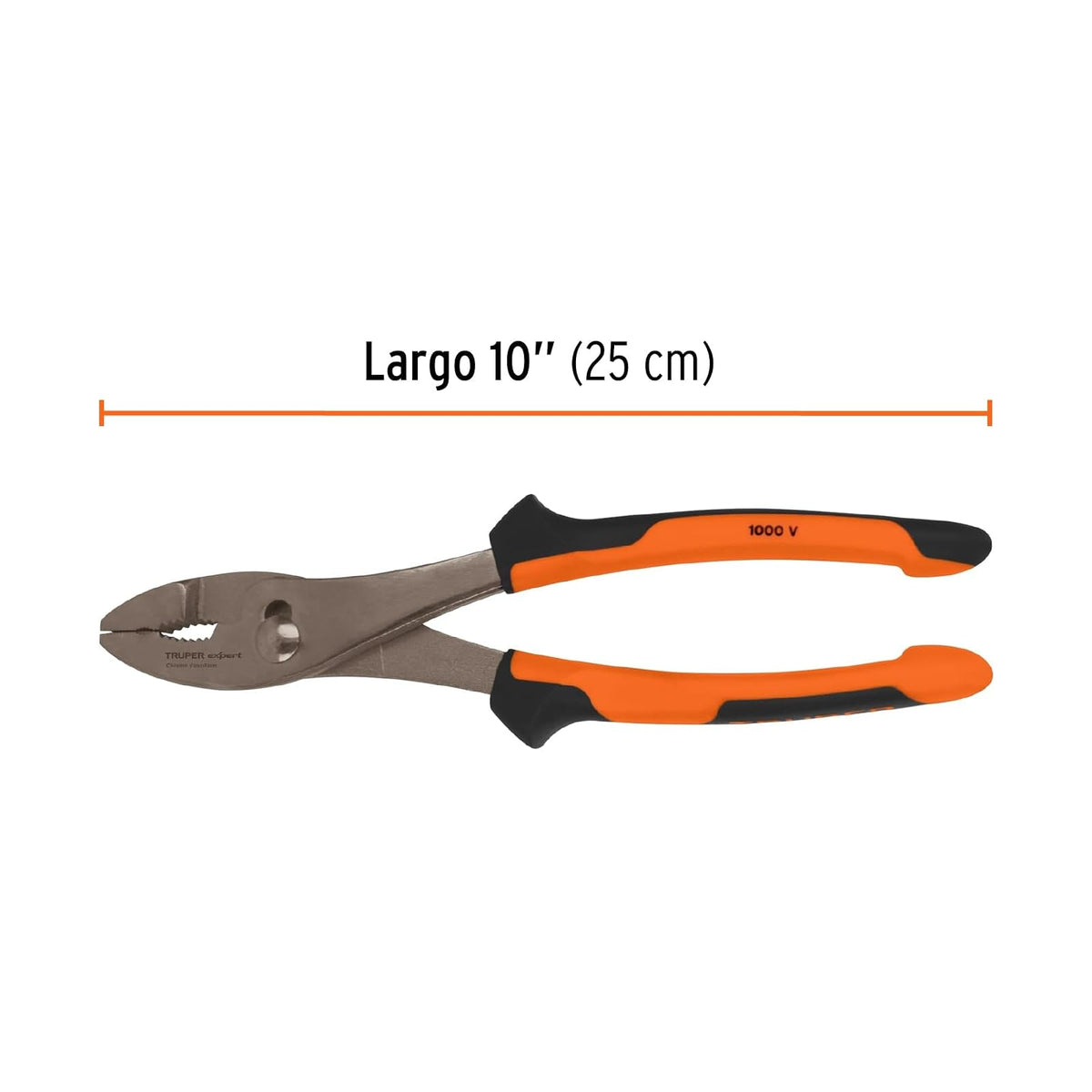 Truper Expert PCH-10X, Pinzas de chofer 10" mango