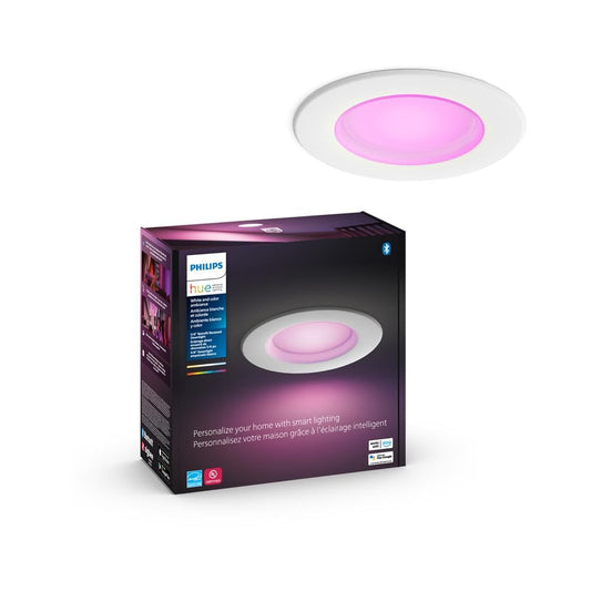 Philips Hue Empotrado Inteligente Luz Multicolor Ideal para cualquier espacio de tu hogar