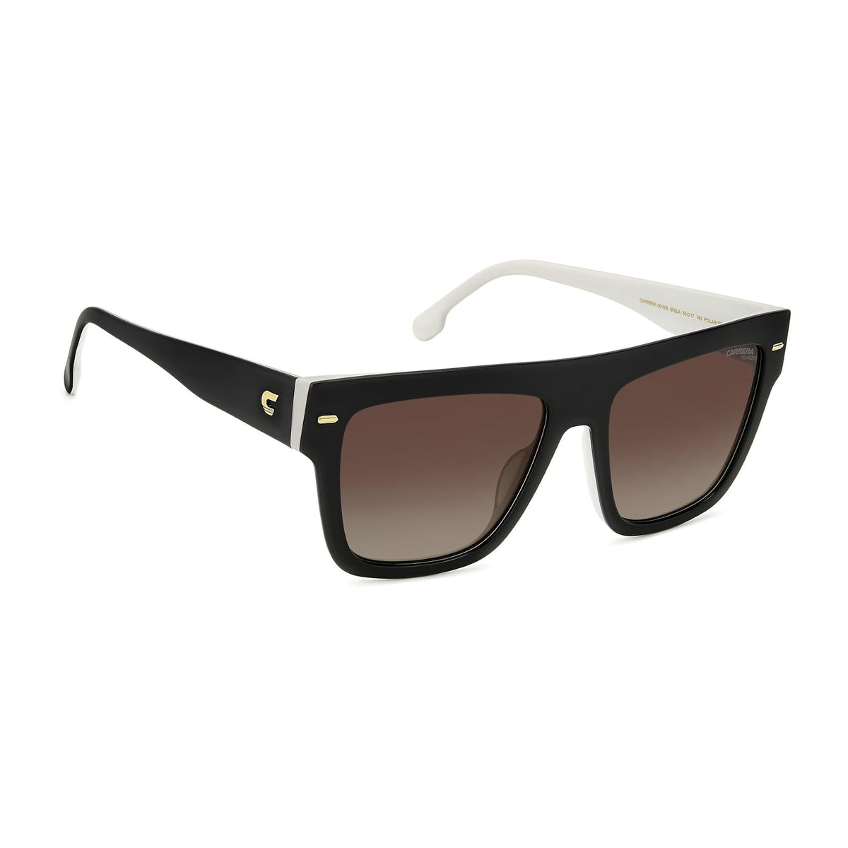 GAFAS CARRERA SUN WOMAN - Modelo: CARRERA 3016/S C: BLACK WHITE Eye size: 55_Bridge size: 17 / Polarized: Sí