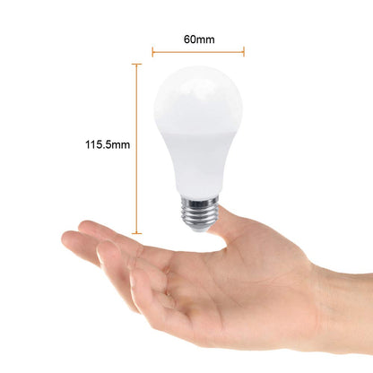 Tecnolite Connect - Paquete 3 Focos Inteligentes Luz Blanca WiFi y Bluetooth, Comp. Alexa, App Connect, Glow Smart, Iluminación blanca, cálida, fría, Iluminación Interior