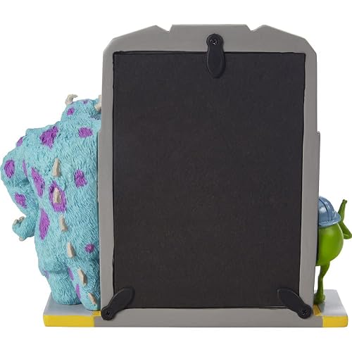 Adorable Monsters, Inc. - Marco de fotos de Precious Moments Perfect Disney Showcase, regalo Pixar Love Your Inner Monster - Soporte de fotos de 3 x 5 pulgadas, compatibilidad con imágenes, decoración