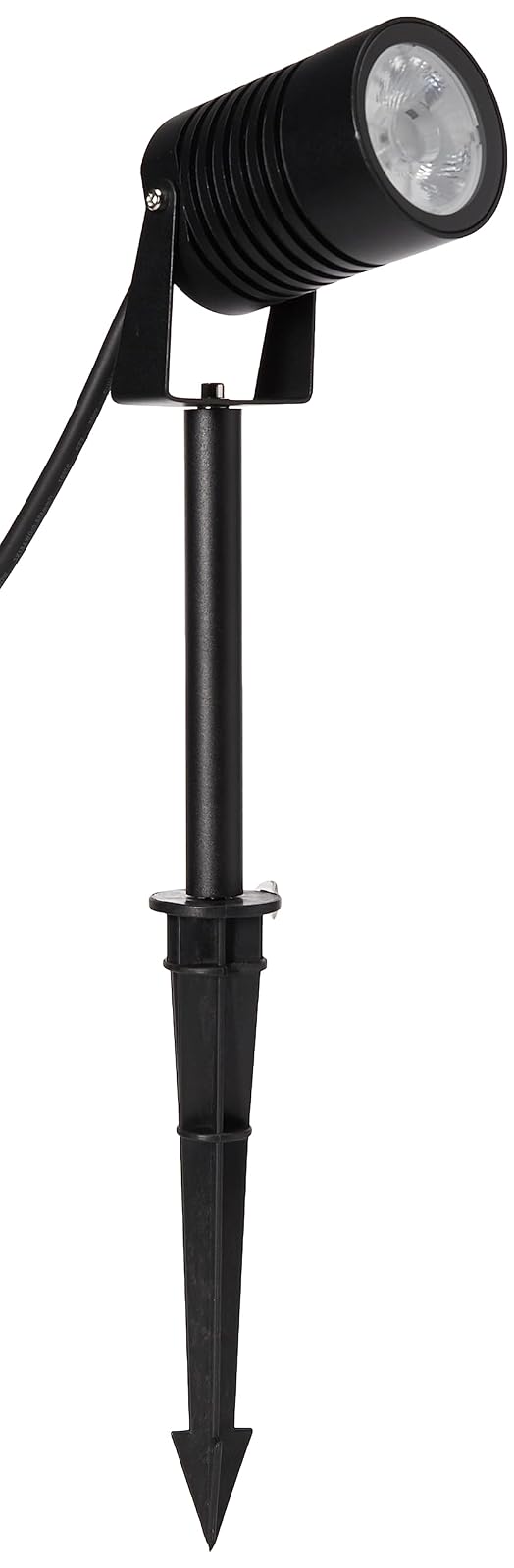 Tecnolite Lámpara con Estaca LED Jardín 9 W, Luz Suave Cálida, IP65, IK06, No atenuable, LED integrado