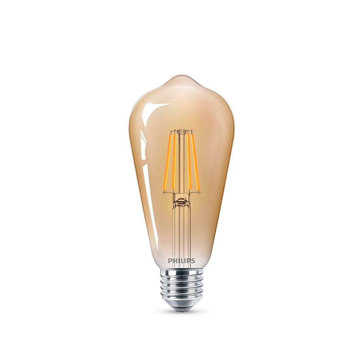 Philips LED Foco filamento ST64 35W Luz Cálida 2pack