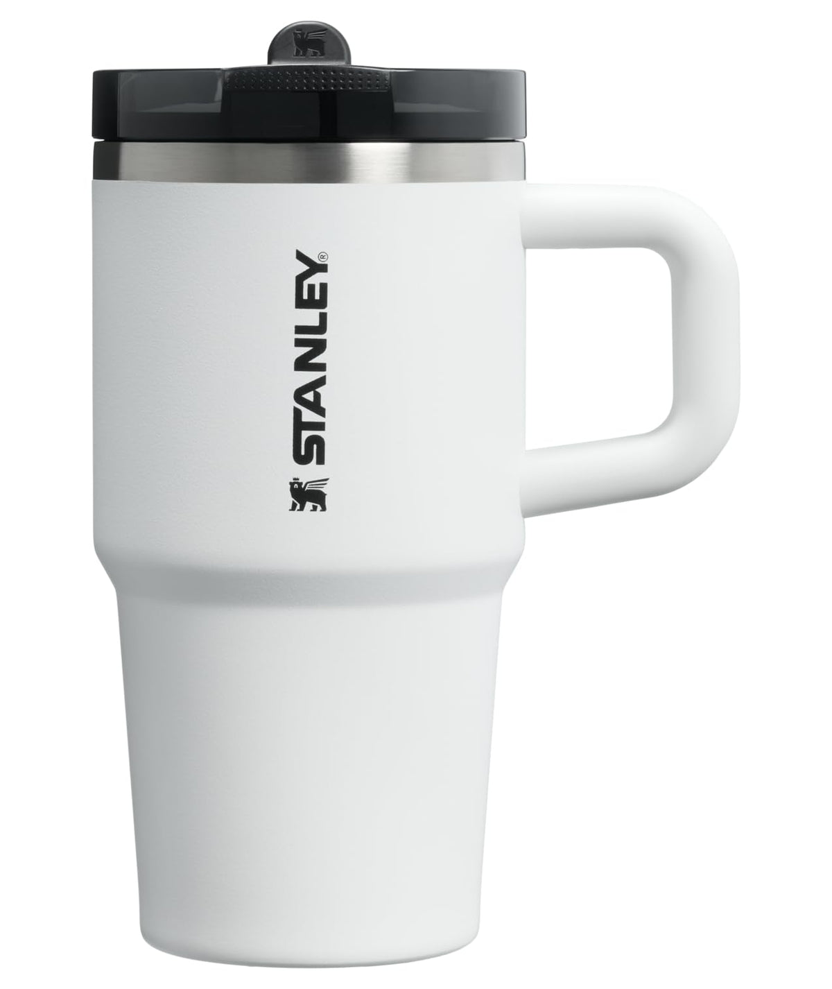 Stanley Quencher ProTour Vaso Térmico con Popote Abatible, Acero Inoxidable - 20 Ounces - Tiza
