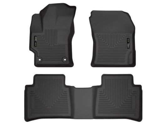 Husky Liners 95751 se Adapta a 2019 Toyota Corolla Hatchback, 2020 Toyota Corolla Weatherbeater Front y 2nd Seat Floor Liners