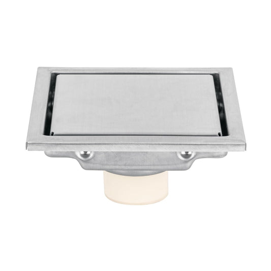 Foset RS-703, Resumidero reversible de 4" anti olores acero inoxidable