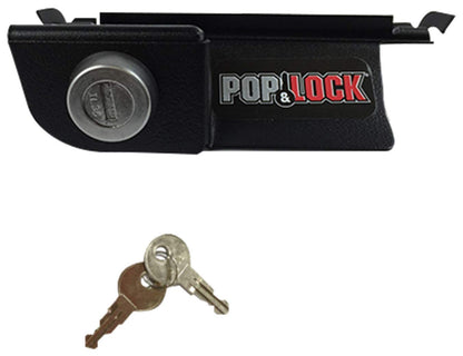 Pop & Lock PL3400 Cerradura Manual para Puerta Trasera Dodge Ram 1500 2500 y 3500 2002-2008 Negro Funciona sin Bloqueo de Fábrica